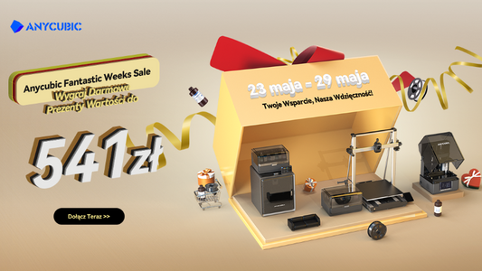 Wyprzedaż Drukarek 3D! Bezkonkurencyjne Okazje - Anycubic Fantastic Weeks