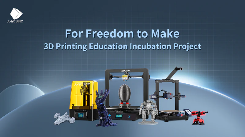 Projekt inkubacji edukacji druku 3D dla Freedom to Make