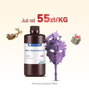 Żywica Zmywalna Wodą 2.0 10-100KG