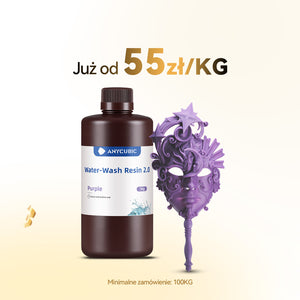 Żywica Zmywalna Wodą 2.0 10-100KG