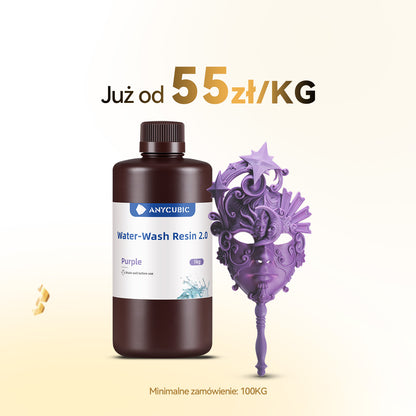 Żywica Zmywalna Wodą 2.0 10-100KG