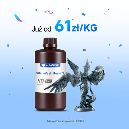 Żywica Zmywalna Wodą 2.0 10-100KG