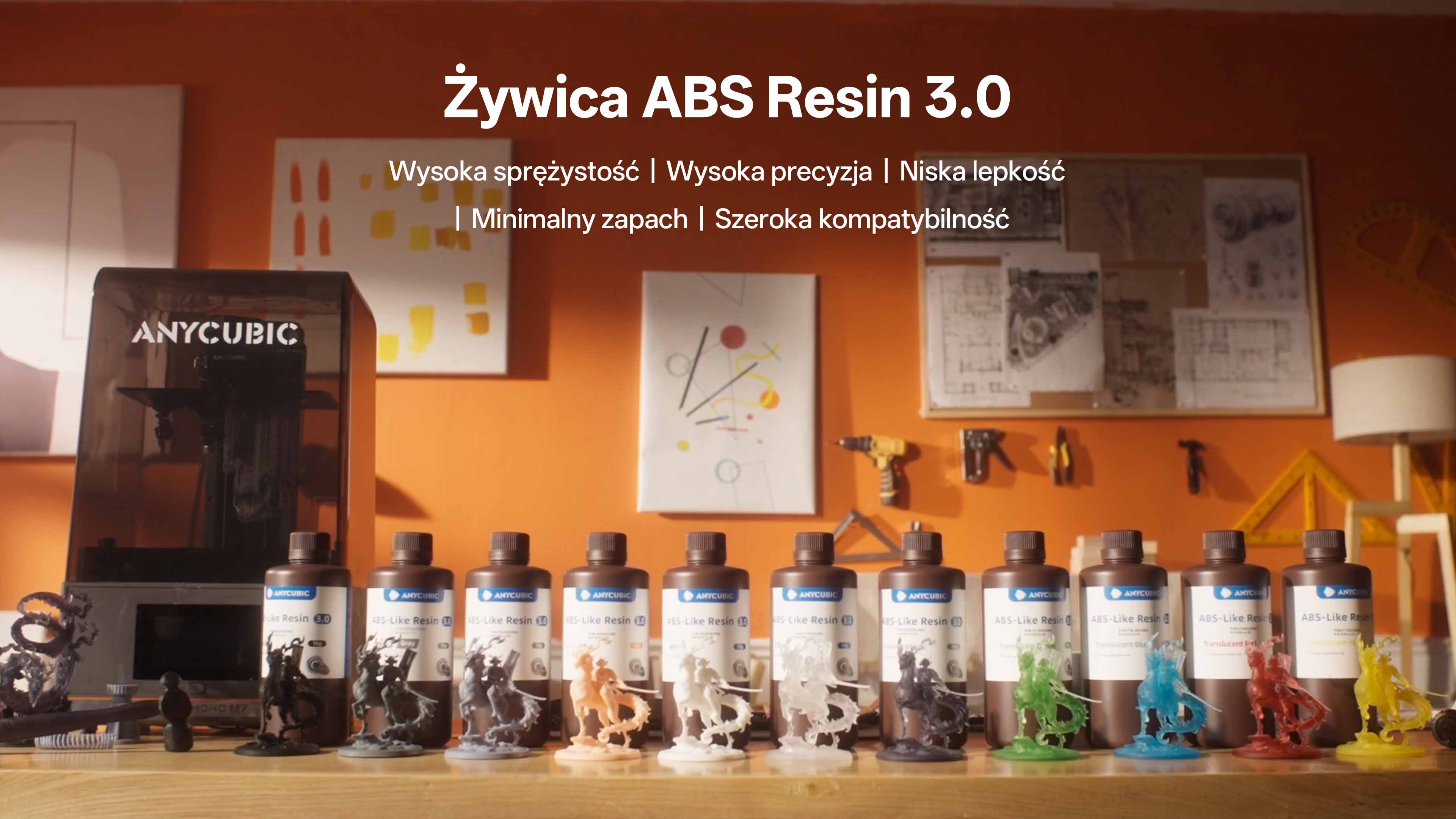 Załaduj film: ABS-Like Resin 3.0