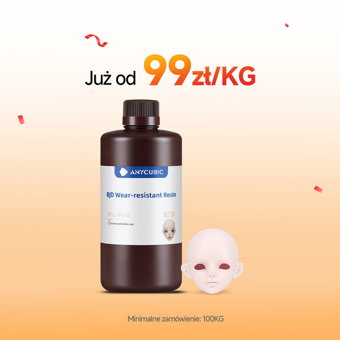 Oferty na żywicę odporną na zużycie BJD 10–100 kg