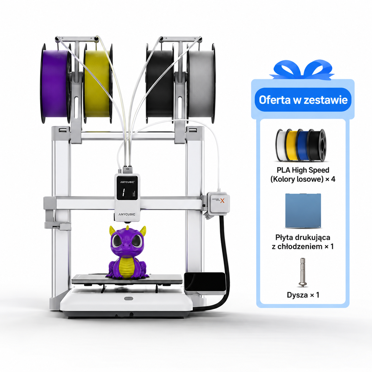 Anycubic Kobra X – Zestaw Wszystko w jednym