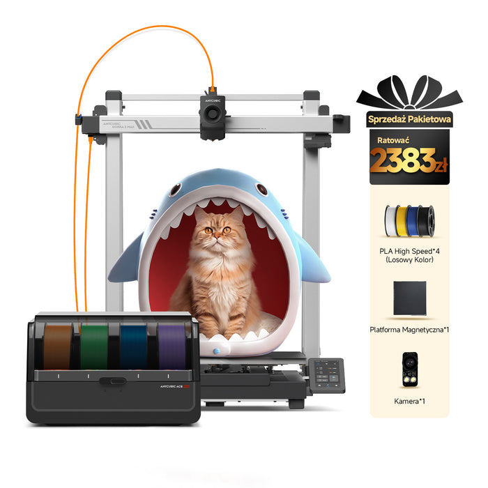 Kobra 3 Max Combo - Pakiet 4 Kolorów