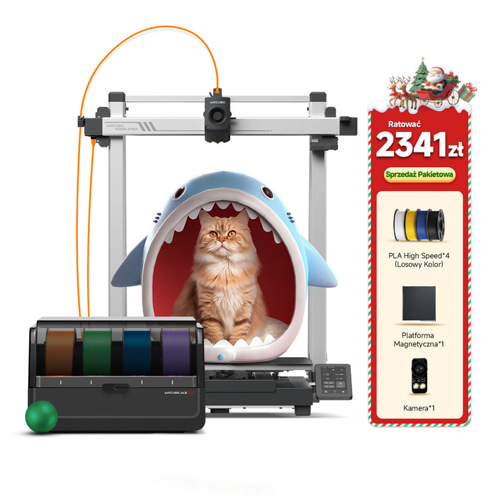 Kobra 3 Max Combo - Pakiet 4 Kolorów