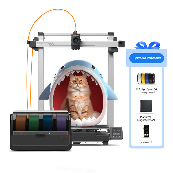Kobra 3 Max Combo - Pakiet 4 Kolorów