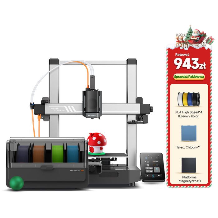 Kobra 3 V2 Combo - Pakiet 4 Kolorów