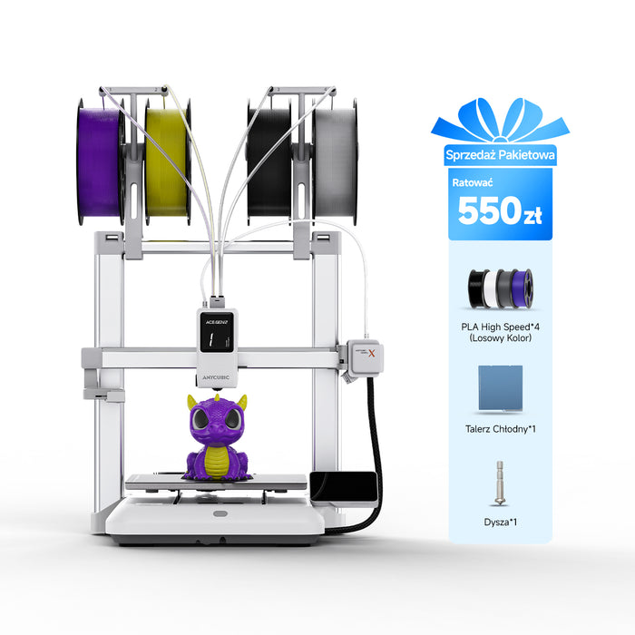 Anycubic Kobra X – Zestaw Wszystko w jednym