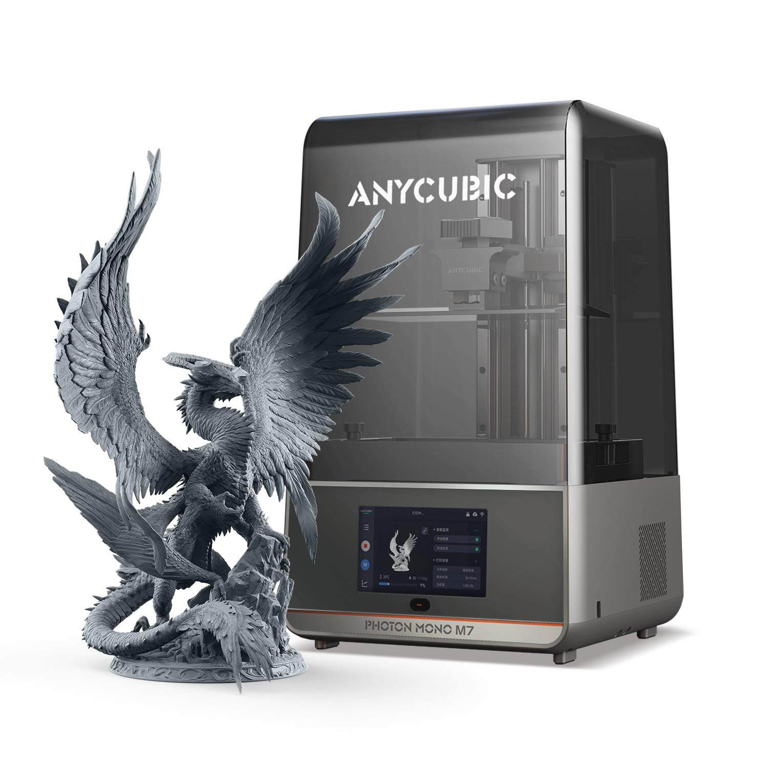 プリンター・複合機 Atom Fujinami ANYCUBIC Photon Mono M7 Anycubic Photon Mono M7: Szybka drukarka | Cała prędkość