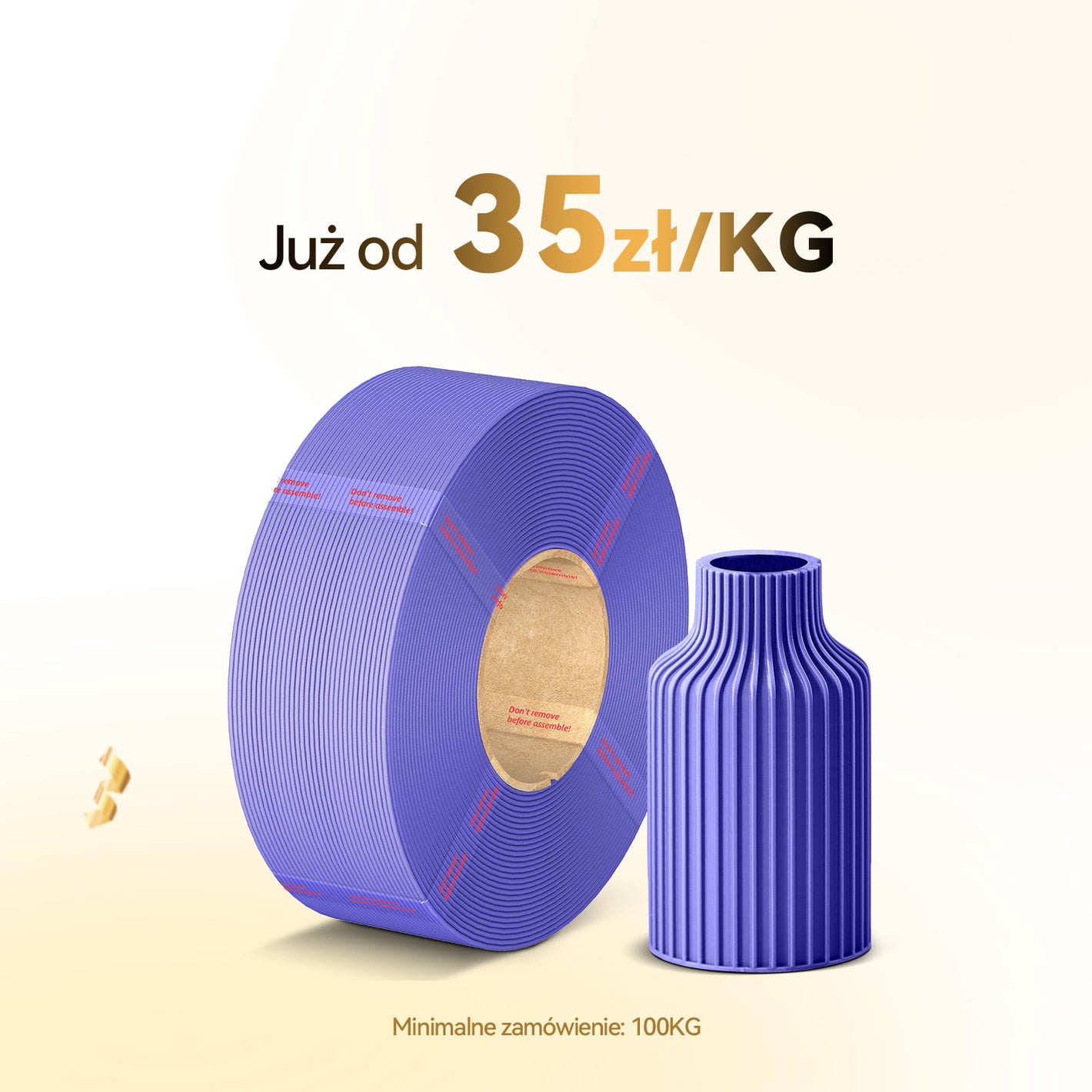 PLA Basic Refill 10-100kg