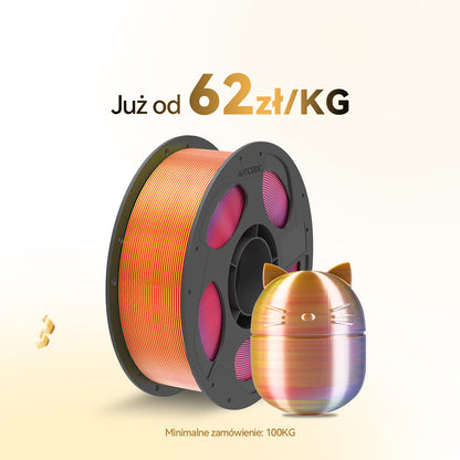 PLA Jedwab Dual / Trójkolorowy 10-100KG