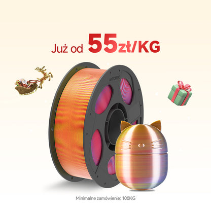 PLA Jedwab Dual / Trójkolorowy 10-100KG