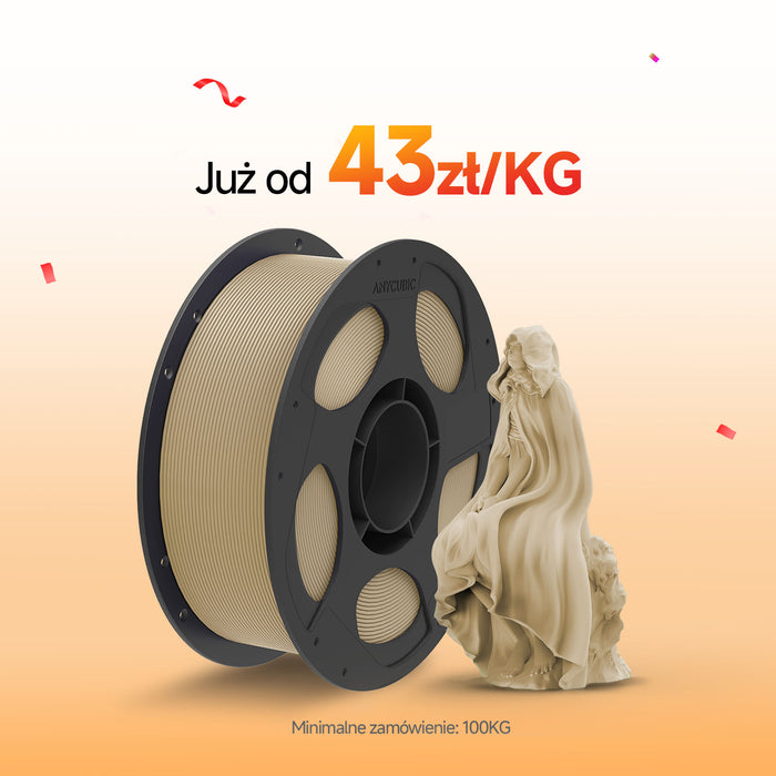 PLA Matowy 10-100KG