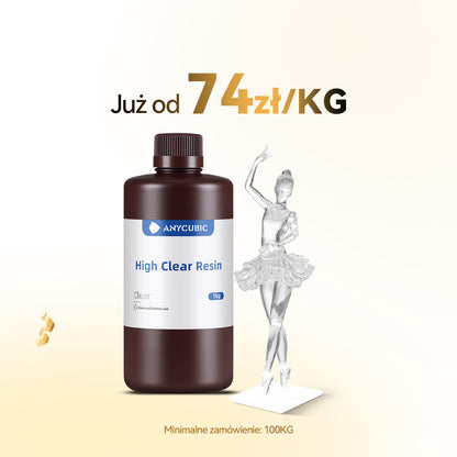 Żywica o Wysokiej Przejrzystości 10-100KG