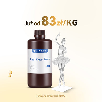 Żywica o Wysokiej Przejrzystości 10-100KG