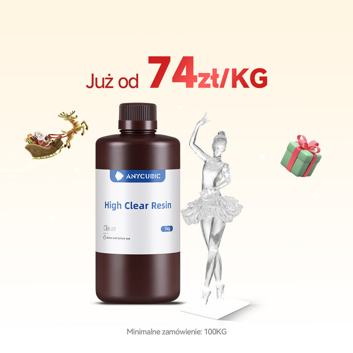 Żywica o Wysokiej Przejrzystości 10-100KG