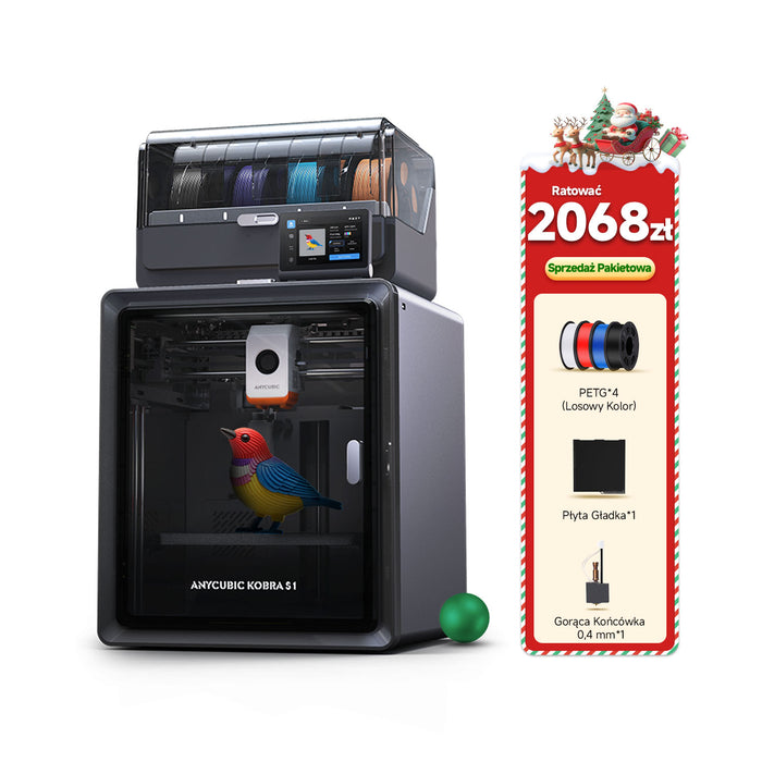 Kobra S1 Combo - Pakiet 4 Kolorów