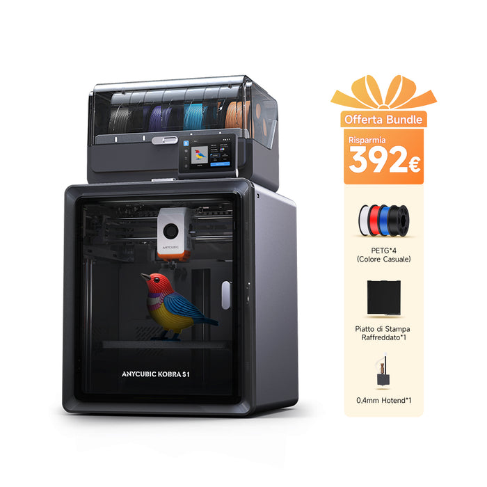 Kobra S1 Combo - Pakiet 4 Kolorów