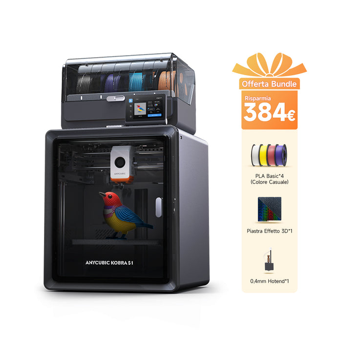 Kobra S1 Combo - Pakiet 4 Kolorów