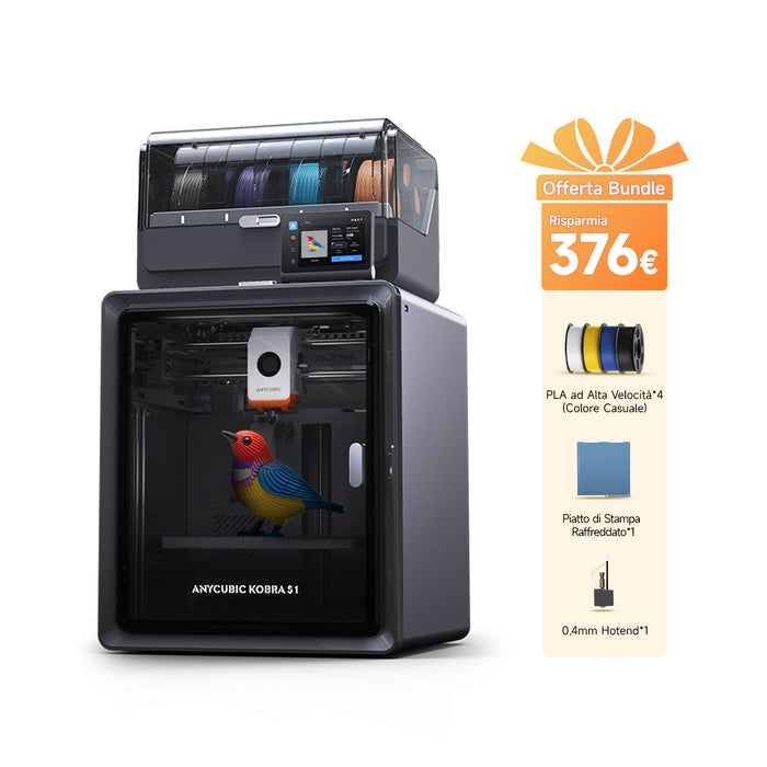 Kobra S1 Combo - Pakiet 4 Kolorów