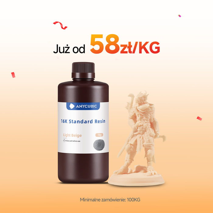 Standardowa żywica 16K 10-100 kg