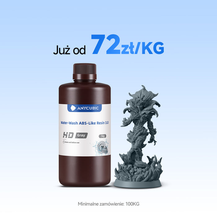 Żywica ABS 3.0 zmywalna wodą 10-100KG