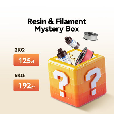 Tajemnicze pudełko z Żywicą & Filament