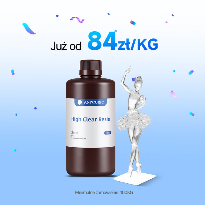 Żywica o Wysokiej Przejrzystości 10-100KG