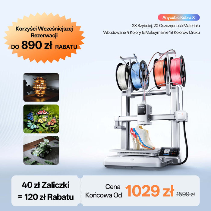 Anycubic Kobra X Kaucja